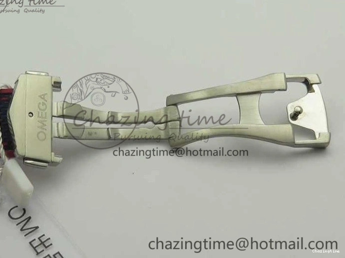 0125 Planet Ocean “Pyeongchang 2018” 43.5mm SS OMF 1:1 Best Edition Blue Dial On Nylon Strap A Soft 8082